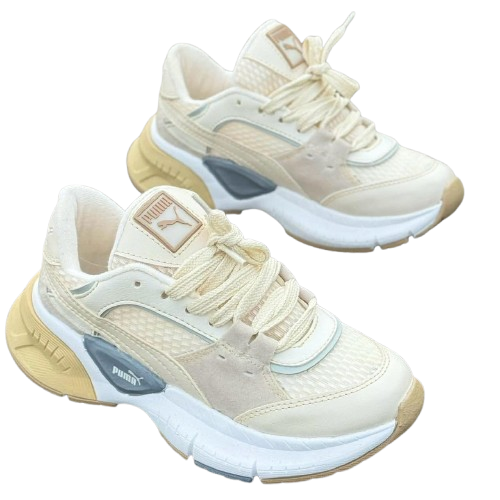 Tenis Puma Advance Beige para Mujer